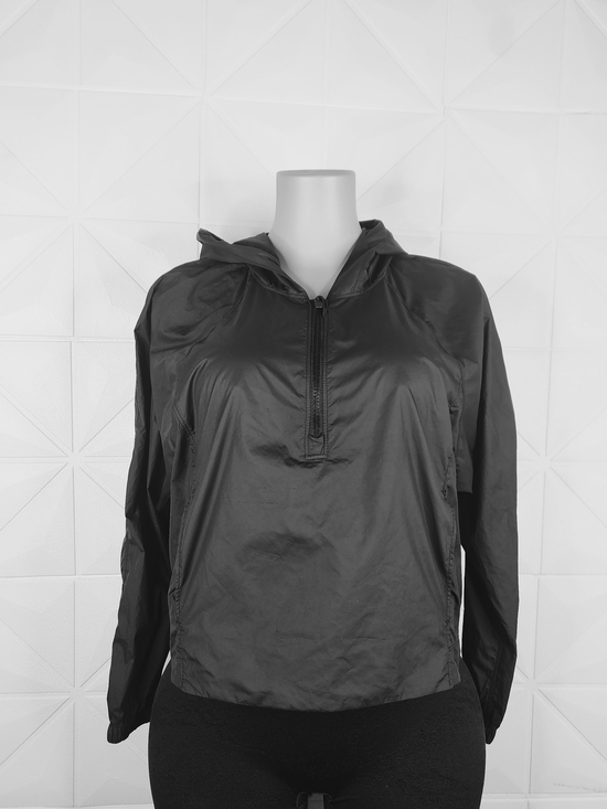 lululemon athletica Jackets & Blazers - lululemon athletica Black Hooded Zip Jacket